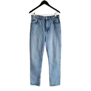 Reformation Jeans Women's 30 Liza Organic Cotton Straight Leg Ultra Hight Rise